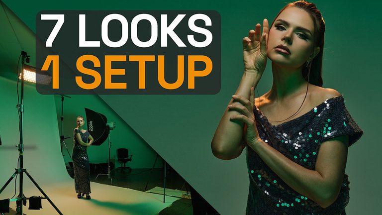 Cách setup ánh sáng chụp chân dung thời trang với softbox